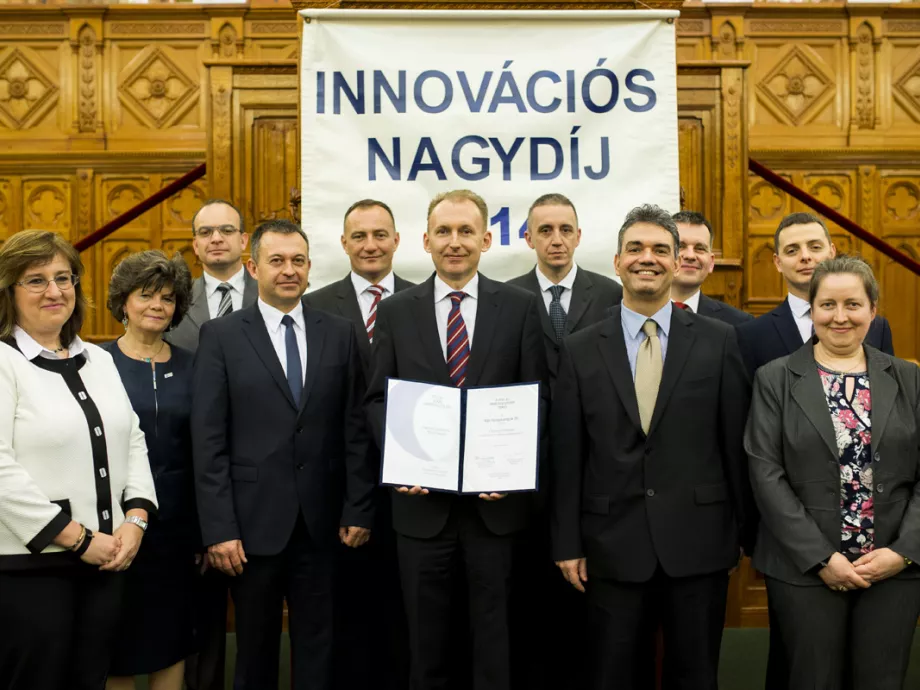 Kombinációért adták a 2014. évi Ipari Innovációs Díjat