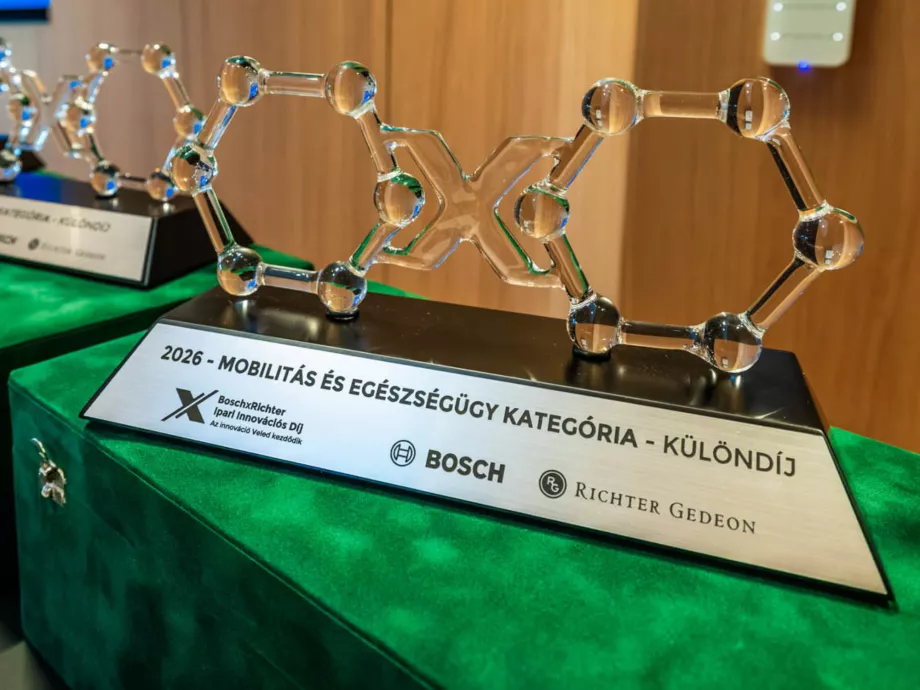 Átadták az idei
BoschxRichter Ipari Innovációs Díjakat