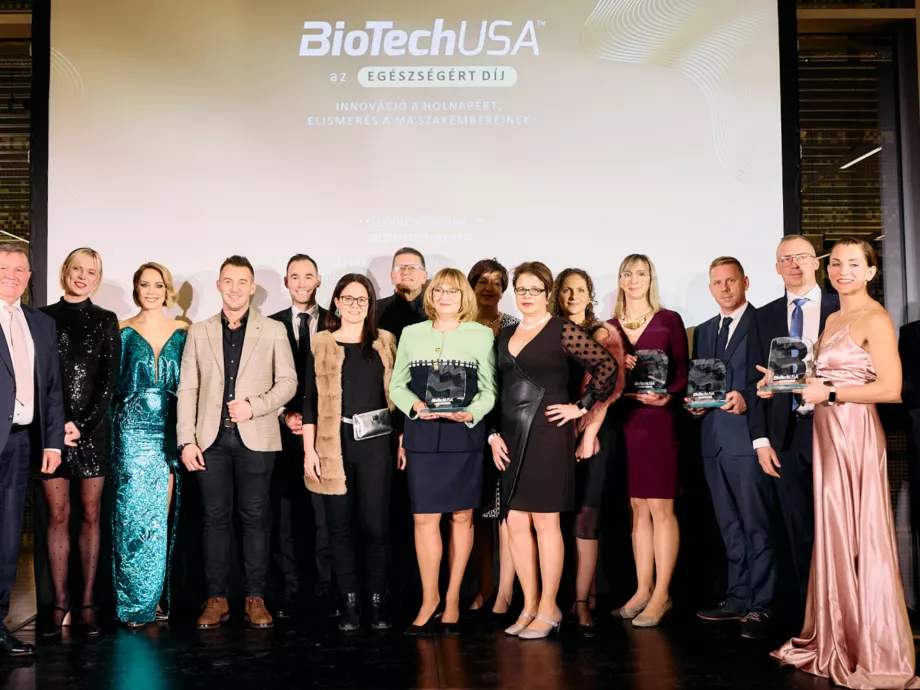 Először adták át a BioTechUSA az Egészségért Díjakat