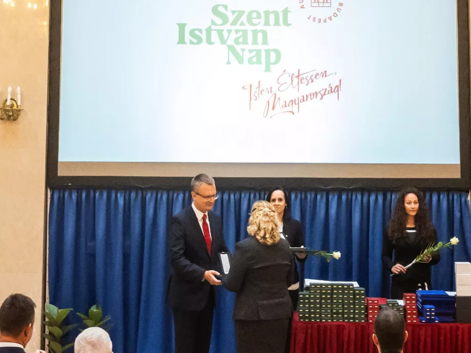 Augusztus 20. – Kitüntetéseket adtak át a Belügyminisztériumban