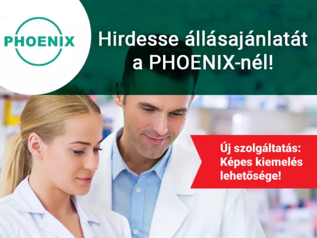 Állásajánlatok a PHOENIX Futárban és a PHOENIX online rendszerében!