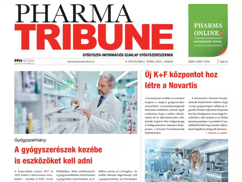 Megjelent a Pharma Tribune 2023. évi 2. száma