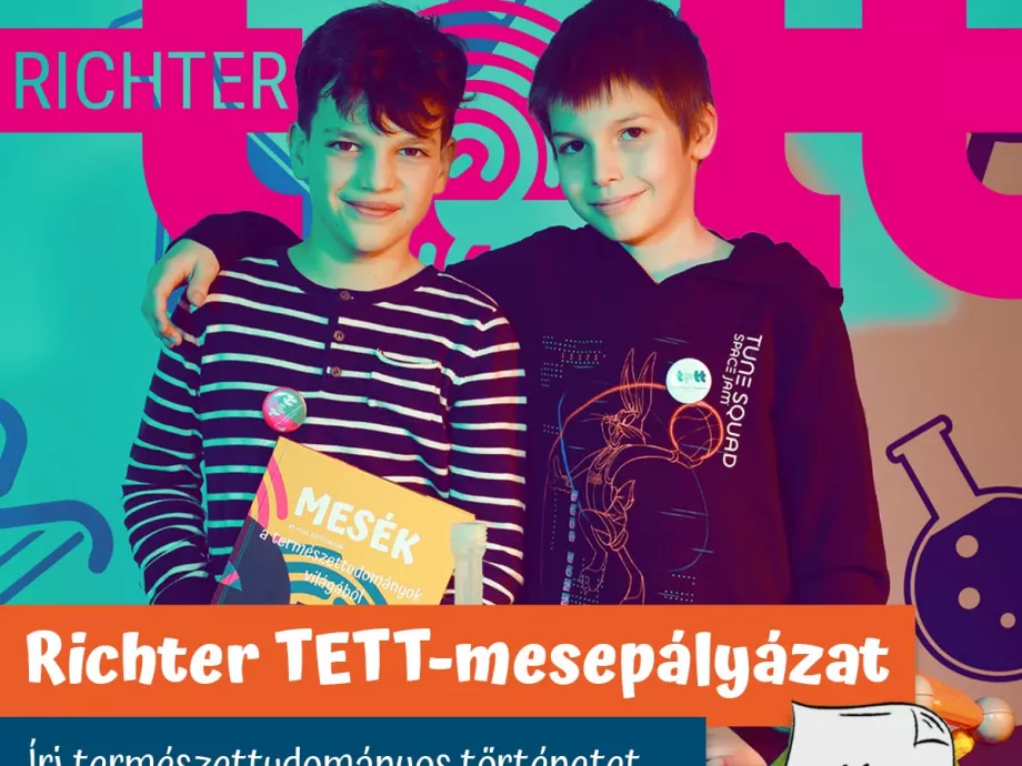 Elindult a Richter TETT-mesepályázat hatodik évada